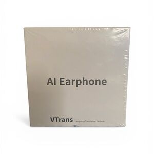 VTrans Al Earphone language translation earbuds NEW